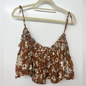 Faithfull the Brand Floral Crop Top